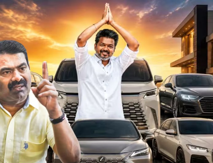 ”சொந்த காசுல காரு வாங்கிக் கொடுங்க..” – எம்.எல்.ஏக்கள் கார் விவகாரம் குறித்து சீமான் காட்டம்..!