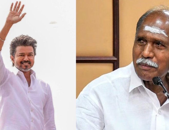 தமிழ்நாட்டில் த.வெ.க.வுடன் கூட்டணியா?..... புதுச்சேரி ரங்கசாமியின் பலே வியூகம்!