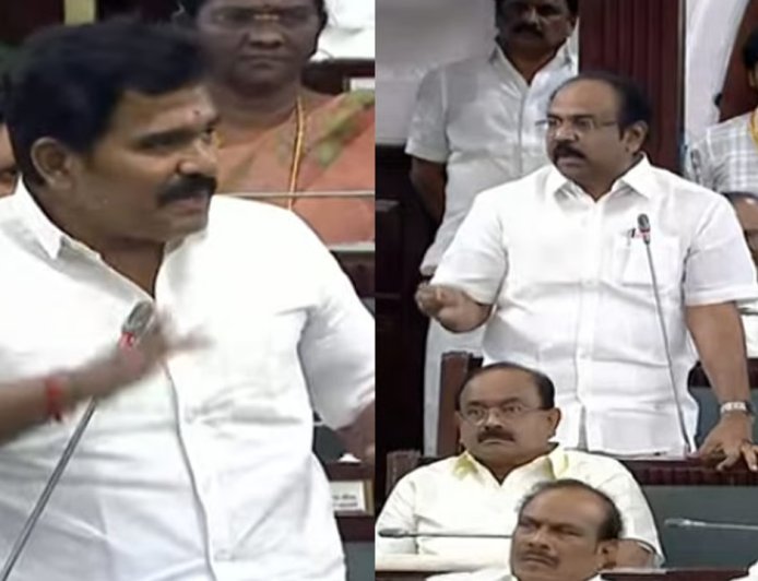 G Square மாப்பிள்ளை Vs லாட்டரி மருமகன்... மோதிக்கொண்ட தங்கம் தென்னரசு-நிர்மல் குமார்!