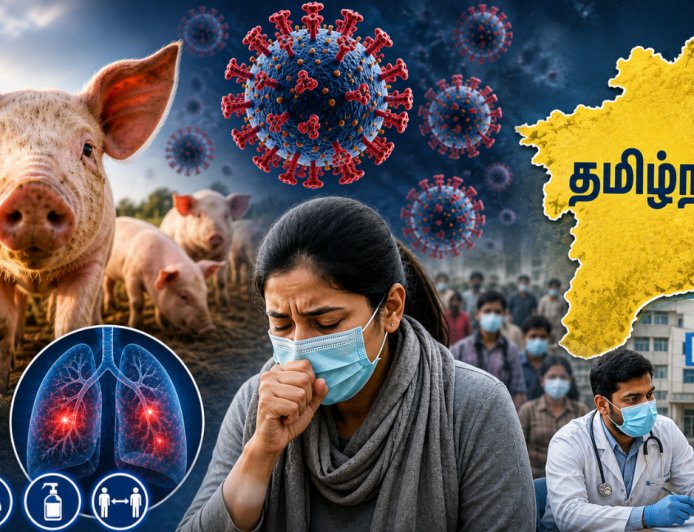 தமிழ்நாட்டில் பன்றிக்காய்ச்சல் அதிர்ச்சி! சளி, இருமலா? அலட்சியம் வேண்டாம்!