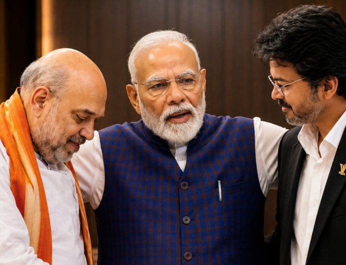 நண்பனா... எதிரியா? விஜய்க்கு மோடி சொன்ன மெசேஜ்!