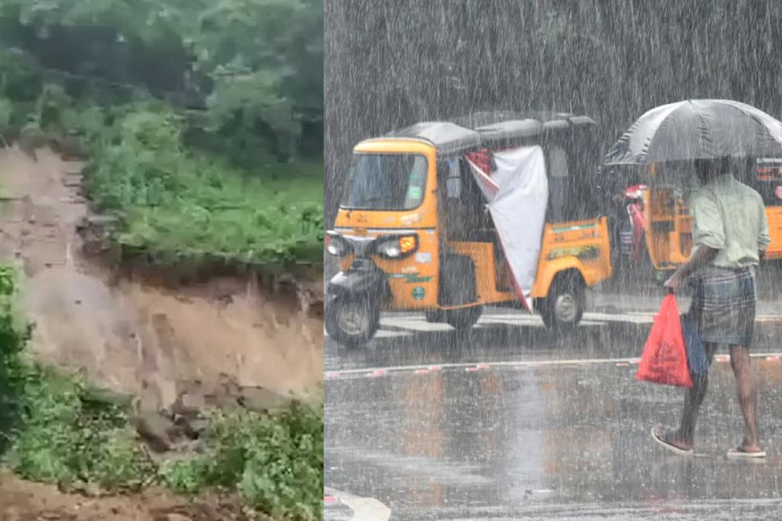 கேரளாவில் கனமழை: நிலச்சரிவில் 3 பேர் பலி... 5 மாவட்டங்களுக்கு ரெட் அலர்ட்!