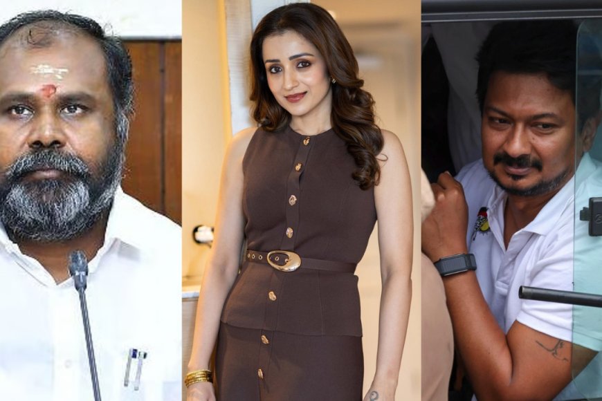 த்ரிஷா குறித்து சர்ச்சை கருத்து... உதயநிதியை போல் கைதாவாரா ஆர்.பி.உதயகுமார்..?