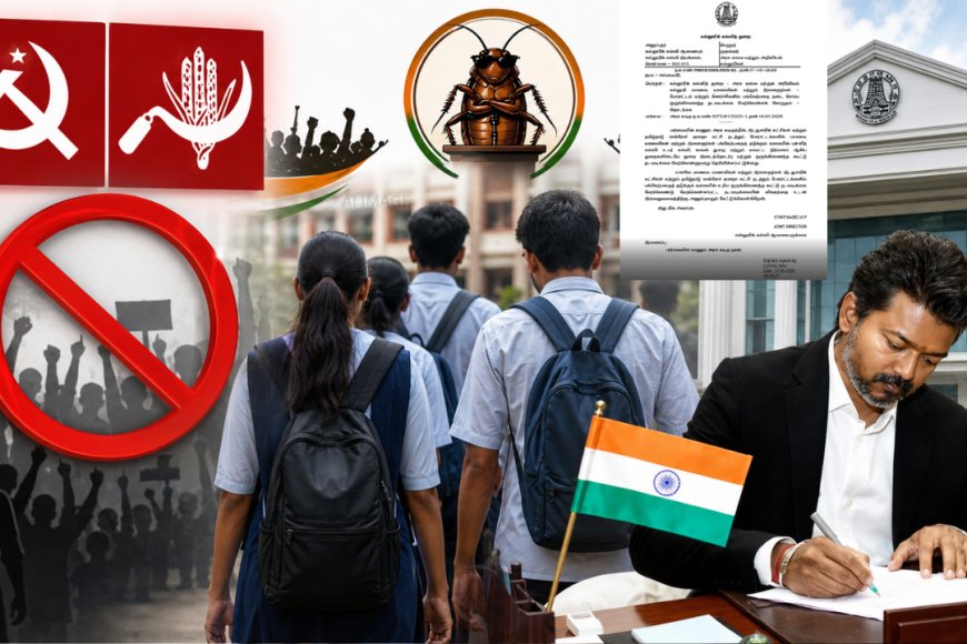 இனி அரசுக்கு எதிராக போராட தடை! மாணவர்களுக்கு விஜய் செக்...