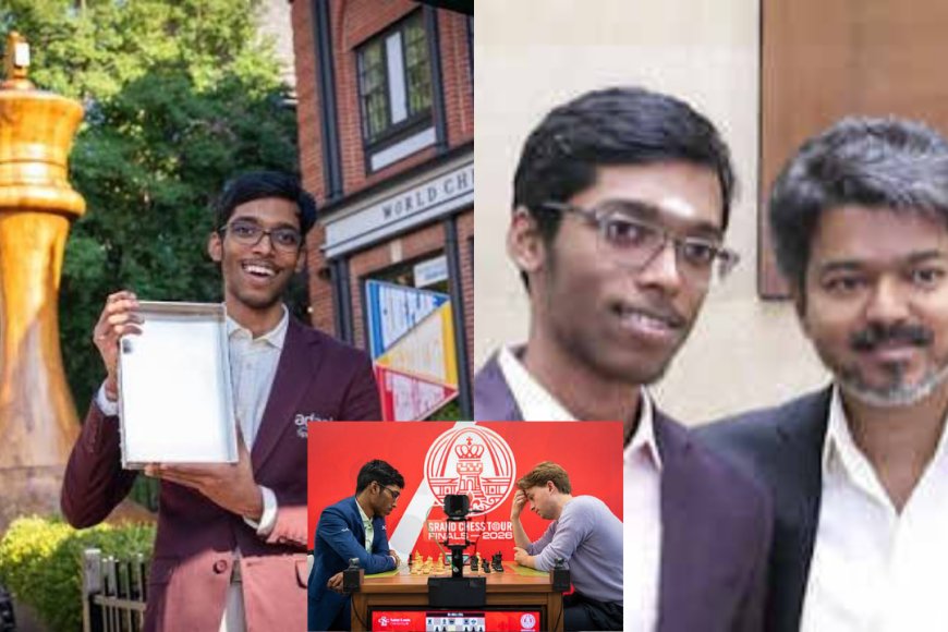 GRAND CHESS TOUR 2026-ன் சாம்பியன் ஆனார் பிரக்ஞானந்தா... பாராட்டிய முதல்வர் விஜய்
