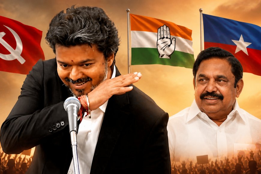 குடைச்சல் கொடுக்கும் கூட்டணிக் கட்சிகள்... ரூட்டை மாற்றும் விஜய்..!
