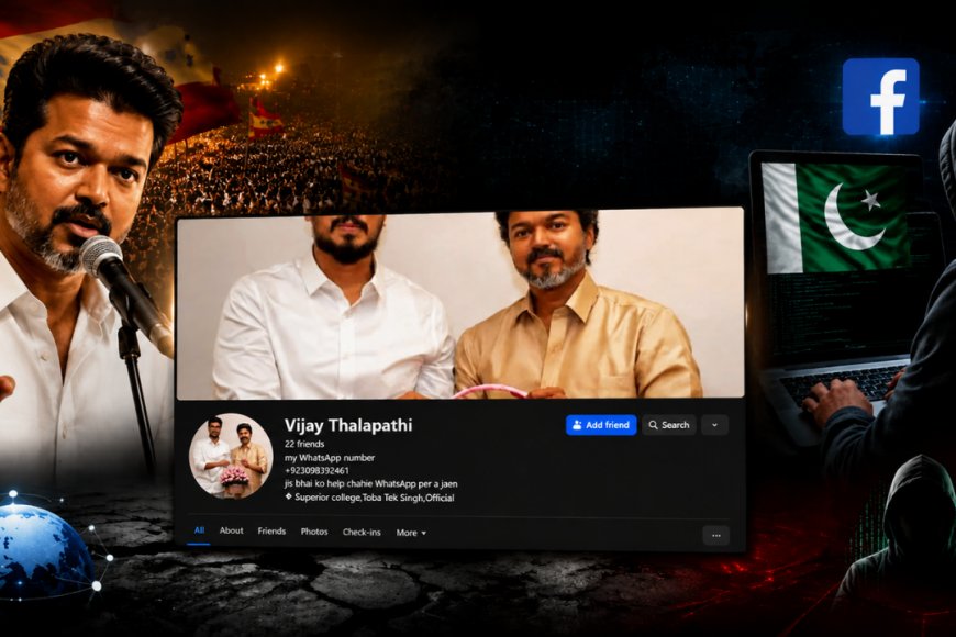 விஜய் பிரசாரத்தில் பாகிஸ்தான் ADMIN-கள்..? பின்னணியில் இருப்பது யார்?