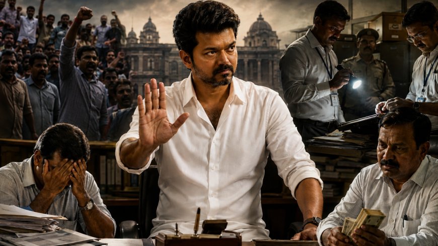 கமிஷன்... கரப்ஷன் .. கட்டிங்.. விஜய் சர்காரில் உருவெடுத்த புதிய வில்லன்கள்..!