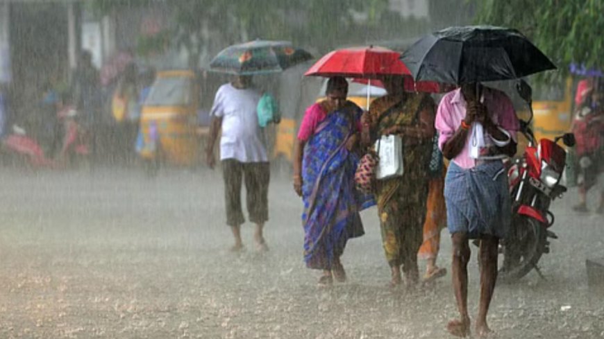 தமிழகத்தில் கனமழைக்கு அலர்ட்... வானிலை ஆய்வு மையம் எச்சரிக்கை!