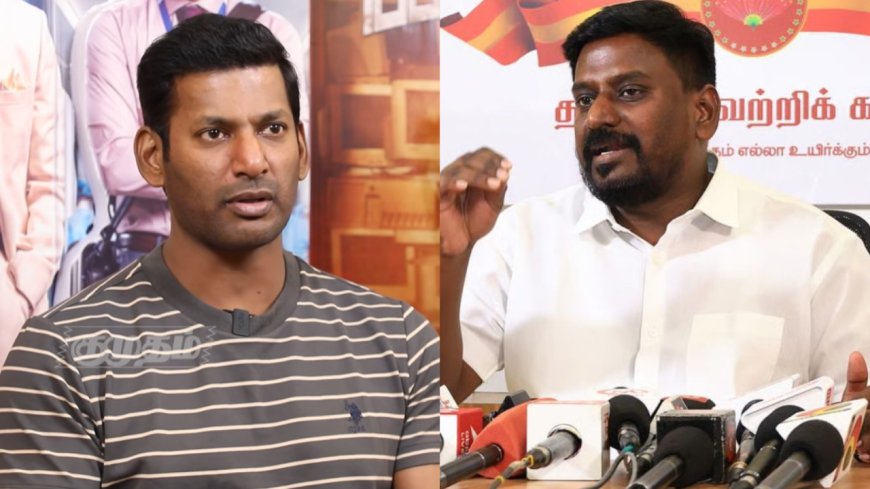 ராஜ்மோகனை சாதி பார்த்து விமர்சித்தேனா? – சர்ச்சைக்கு விஷால் விளக்கம்..!