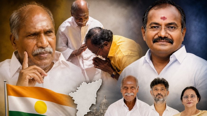 ராமதாஸை பழி தீர்க்கிறாரா புதுவை ரங்கசாமி? அம்பு ஸ்ரீகாந்தியா சேலம் அருளா...