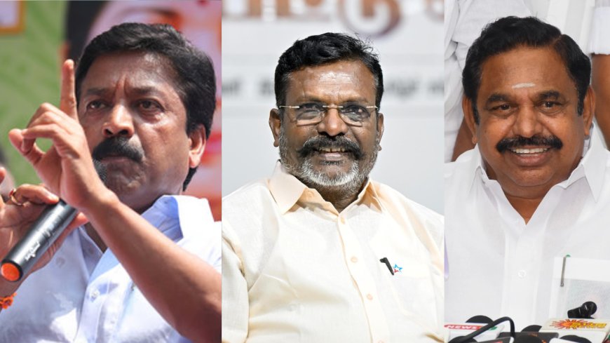 திருமாவை முதலமைச்சராக்க வேண்டும் என்று சொன்னது யார்? ரகசியம் உடைத்த சி.வி.சண்முகம்..!