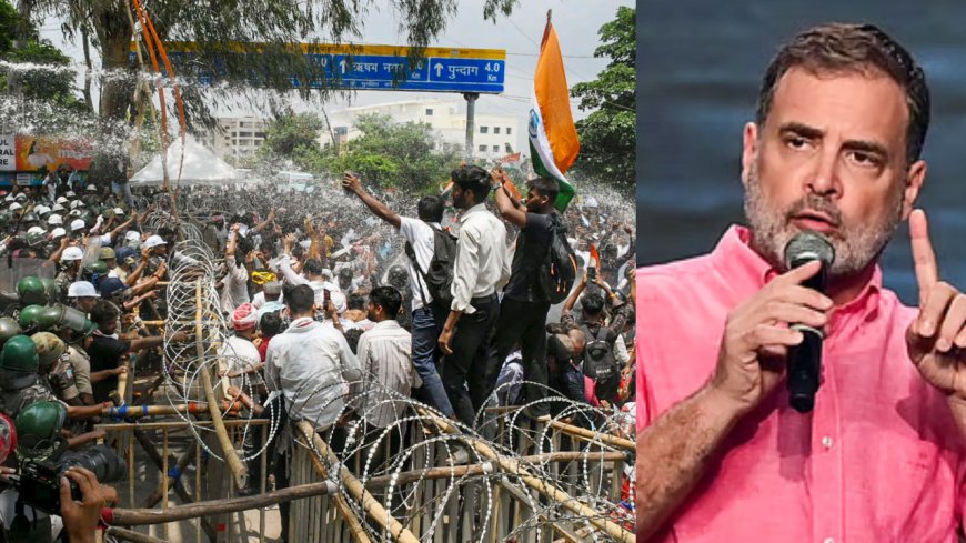 ஜார்க்கண்ட் மாணவர்கள் மீது வன்முறை: காவல்துறை நடவடிக்கைக்கு ராகுல் காந்தி கண்டனம் !