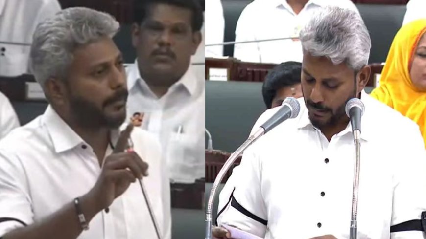 "தமிழ் படிக்கத் தெரியல" .......  சரணடைந்த அமைச்சர் மரிய வில்சன் !
