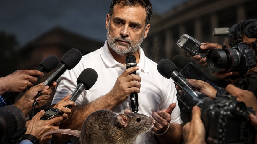 “சுண்டெலியைப் போல ஏன் சைலன்ட்டாக இருக்கிறீர்கள்?”... ஊடகங்களைச் சாடிய ராகுல் காந்தி!