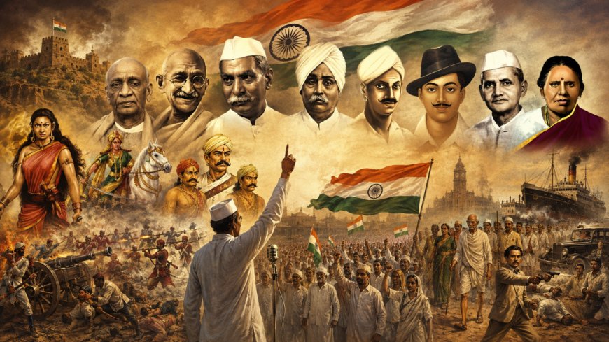 விடுதலைக்காக வெகுண்டெழுந்த தமிழ்நாடு ..... இந்திய சுதந்திரத்திற்கு மறுக்க முடியாத தமிழரின் பங்கு!