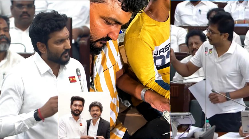 அமைச்சரின் பவுடர் விவகாரம்: கிளறிய உதயநிதி, அலறிய த.வெ.க.!