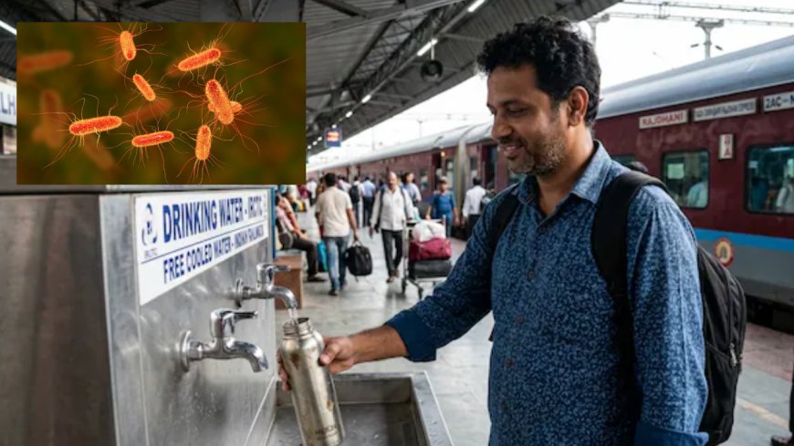 ரயில் பயணிகளுக்கு ஷாக்.. குடிநீரில் ‘E.Coli’ பாக்டீரியா? CAG சொன்ன அதிர்ச்சி தகவல்!
