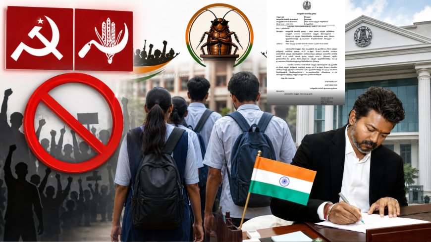 இனி அரசுக்கு எதிராக போராட தடை! மாணவர்களுக்கு விஜய் செக்...