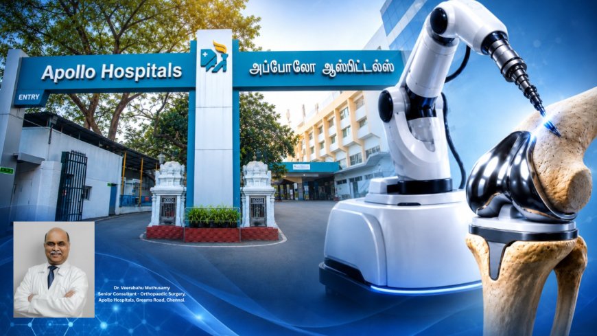 முழங்கால் வலிக்கு குட்பை! ரோபோடிக் அறுவை சிகிச்சையின் அதிநவீன தீர்வு!