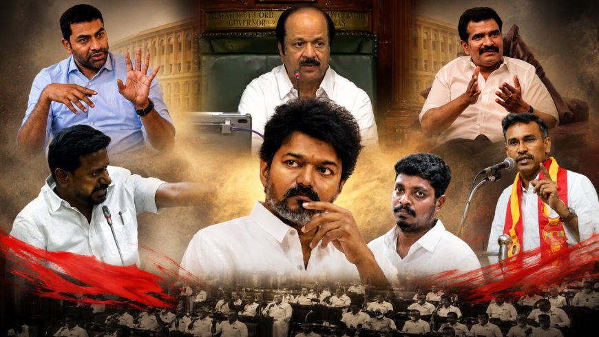 சபாநாயகர் மீது பறந்த புகார்கள் ... கொடுத்தது தவெகவினர் தான்!