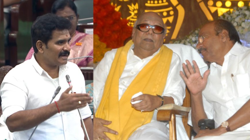 கலைஞரின் மஞ்சள் துண்டு... ஜோசியமா? வன்னியர்களின் அன்பா? நிர்மல் குமார் சொன்னதன் பின்னணி என்ன?