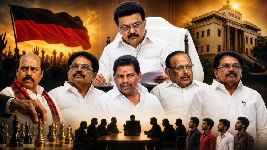 திமுகவில் சீனியர்களுக்கு ஷாக்.. எ.வ.வேலு முதல் ரகுபதி வரை அடுத்த மூவ் என்ன?