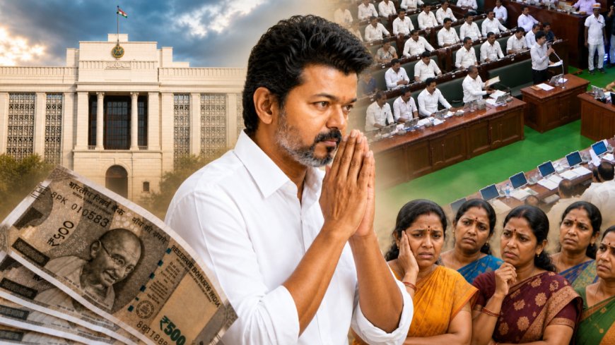 ஏமாற்றிய விஜய் ஆட்சி....மகளிர் உரிமைத் தொகை என்னாச்சு? புலம்பும் இல்லத்தரசிகள்!