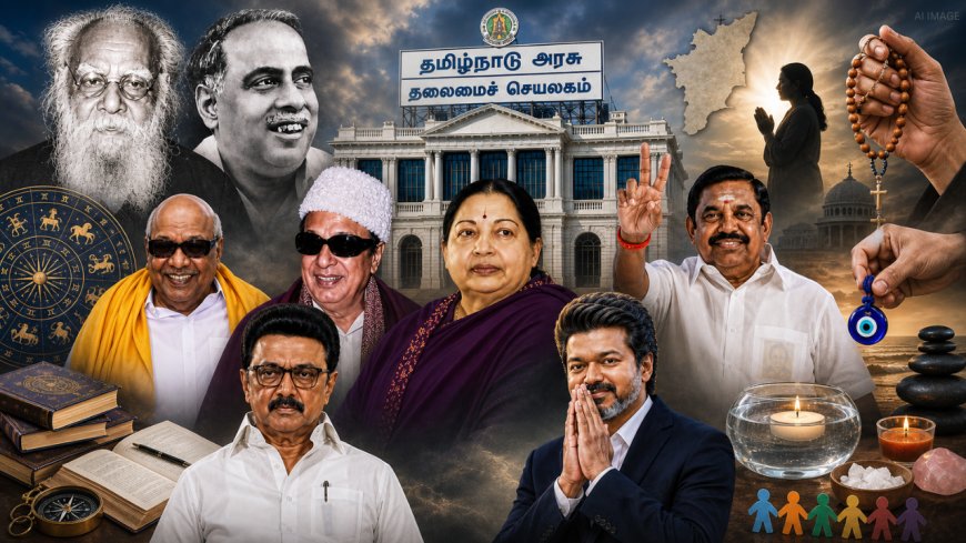 ஜோதிடத்தில் திளைத்த முதலமைச்சர்கள்... இவ்வளவு நம்பிக்கையா ?