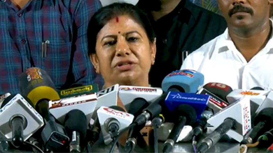 “லாட்டரி மருமகன்” பேச்சால் சர்ச்சை.. தங்கம் தென்னரசுவை விளாசிய லீமா ரோஸ்!