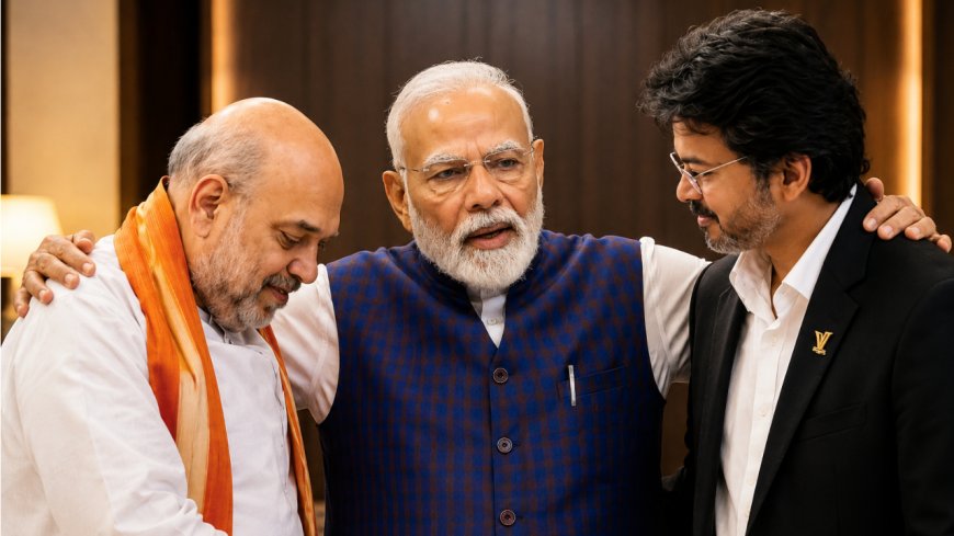 நண்பனா... எதிரியா? விஜய்க்கு மோடி சொன்ன மெசேஜ்!