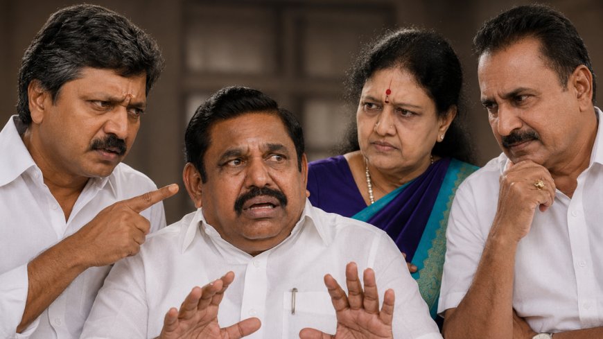 அ.தி.மு.க.வில் ஆடுபுலி ஆட்டம்... எடப்பாடிக்கு எதிராக சசிகலா அணி ஸ்கெட்ச்!