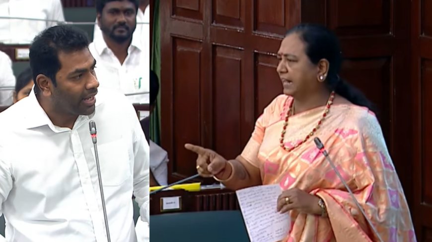 ஆதவ் வாய திறந்தாலே சண்ட வருது... டென்ஷனில் கொந்தளித்த அண்ணியார்..!