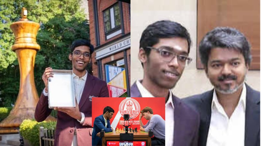 GRAND CHESS TOUR 2026-ன் சாம்பியன் ஆனார் பிரக்ஞானந்தா... பாராட்டிய முதல்வர் விஜய்