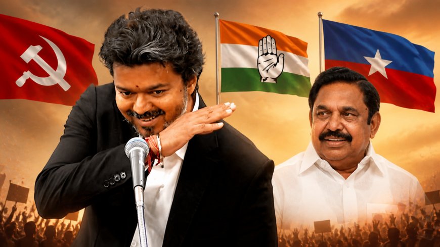குடைச்சல் கொடுக்கும் கூட்டணிக் கட்சிகள்... ரூட்டை மாற்றும் விஜய்..!