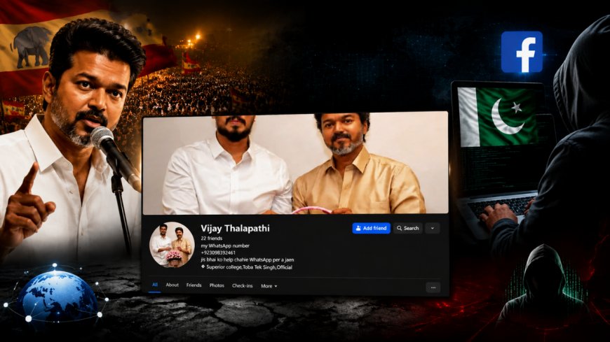 விஜய் பிரசாரத்தில் பாகிஸ்தான் ADMIN-கள்..? பின்னணியில் இருப்பது யார்?