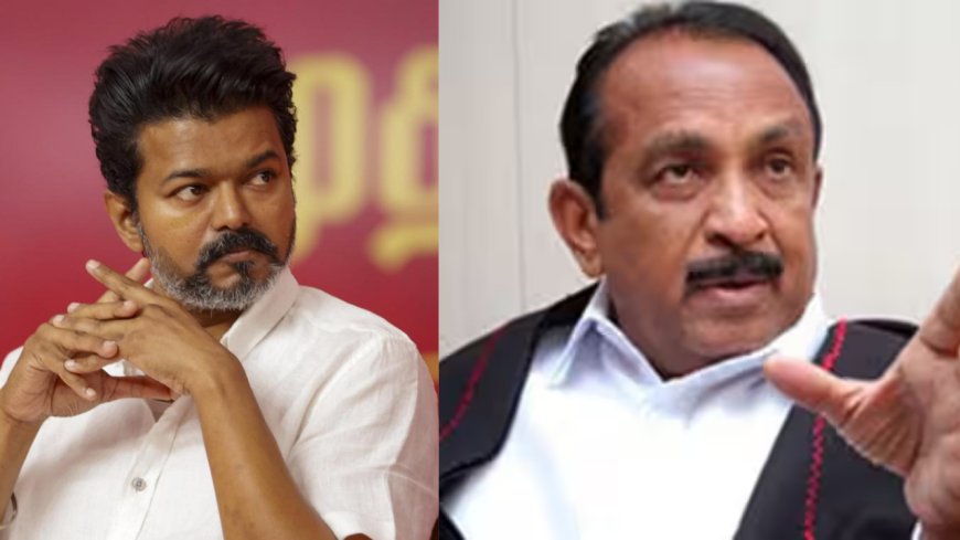 ராகுலா? விஜய்யா? அடுத்த பிரதமர் வேட்பாளர் யார்? - வைகோ சொன்ன பதில்!