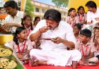 மாணவர்களுடன் உணவருந்திய CM VIJAY... வெளியான காலை உணவு திட்டத்தின் புதிய MENU!
