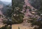 சிக்கிமை புரட்டிப்போட்ட கனமழை... சரியும் மலைகள்… மண்ணில் புதையும் வீடுகள்…!