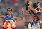 இந்தியாவுக்கு 6-வது தங்கம் ! 3 பதக்கங்களுடன் அசத்தும் தமிழக வீராங்கனை வித்யா !