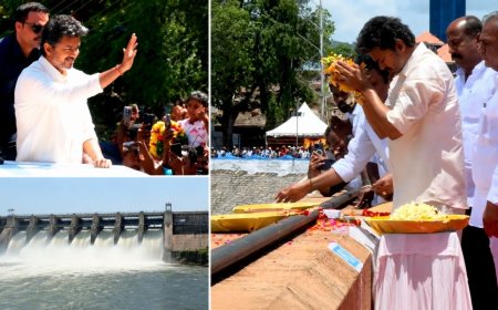 METTUR DAM : டெல்டா விவசாயிகளுக்கு குட் நியூஸ்! மேட்டூர் அணையை திறந்து வைத்தார் முதல்வர்.