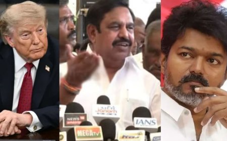 டிரம்ப்க்கு போட்டி விஜய் தான்....எடப்பாடி சொன்னத கவனிச்சிங்களா?
