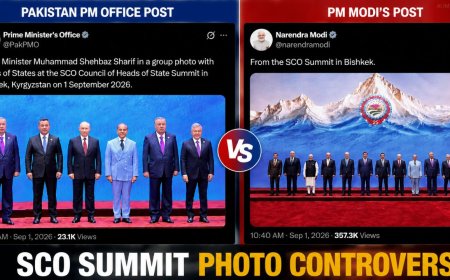 SCO SUMMIT: மோடி பகிர்ந்த அசல் படம்... பாகிஸ்தான் பதிவால் வெடித்த புதிய விவாதம்!