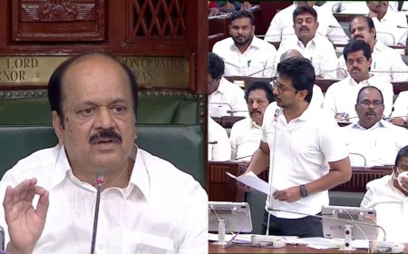 உதயநிதியை பாராட்டிய சபாநாயகர்....அப்படி என்ன பேசினார்?