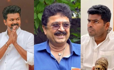 விஜய்க்கு அட்வைஸ்... அண்ணாமலைக்கு வார்னிங்... எஸ்.வி.சேகர் அதிரடி!