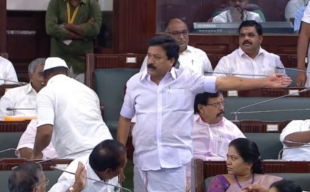 கோபித்துக் கொண்ட சிவிஎஸ்... சமாதானப்படுத்திய சபாநாயகர்..!