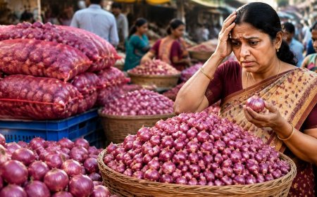 இல்லத்தரசிகளுக்கு ஷாக்.. செஞ்சுரி அடித்த சின்ன வெங்காயம் விலை...!