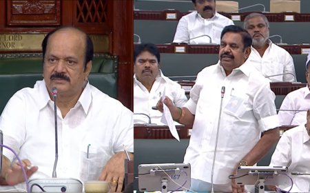 “என் தோட்டத்துல திருடிட்டாங்க....சபாநாயகரிடம் கம்ப்ளைன்ட் செய்த ஈபிஎஸ்!”