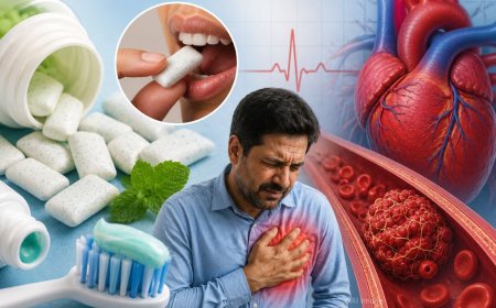 அதிகளவில் Chewing Gum சுவைத்தால் மாரடைப்பு ஏற்படும் அபாயம்?
