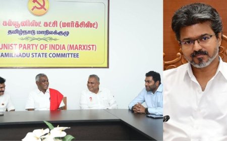 செப்.,9ல் கூட்டணி கட்சி கூட்டம்... டாப் 3 முடிவுகளை எடுக்கப்போகும் தவெக..?